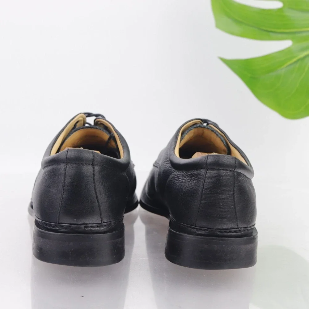 Florsheim Imperial Mens Barrington Oxfords Size 10.5 EEE WIDE Black Dress Shoes